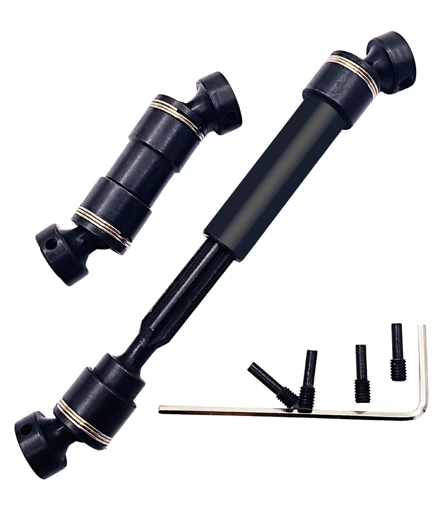 VICRAZZE Center Drive Shaft Hard Steel CVD for Traxxas 1/16 E Revo Summit 7250R Replacement