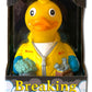 CelebriDucks - Breaking Bath - Floating Rubber Ducks - Collectible Bath Toy Gift for Kids & Adults of All Ages