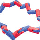 Twistle Double Twist Fidget Sensory Toy - Red And Blue