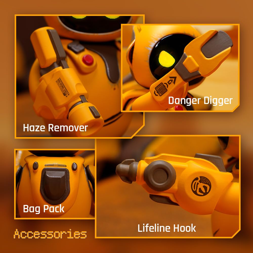 ENERGIZE LAB Eilik DQ - Touch Interactive Toys  Cute Robot Pets with Abundant Emotions. Idle Animations&limited availability Mini-Games  Unique Gift for Girls & Boys. Support Update.(Special Version)