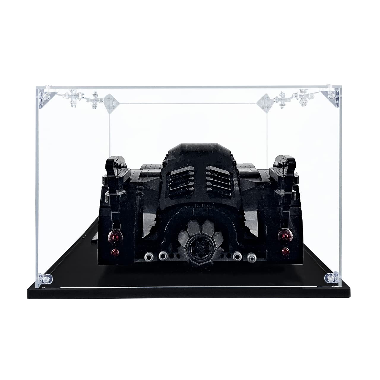 SONGLECTION Acrylic Display Case Compatible for Lego 1989 Batmobile #76139, Dustproof Display Case (Case Only) (Lego Sets are NO