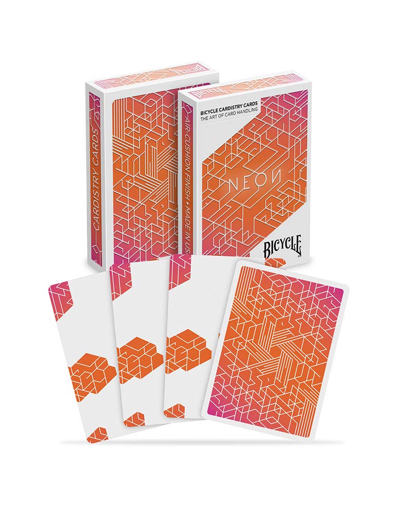 Bicycle Neon Blue Aurora Cardistry Deck (Not A Playable Deck)