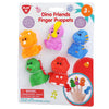 Dino Friends Finger Learning & Educational Puppets| Durable And Comfortable Toys For Boys & Girls 3 Years Old