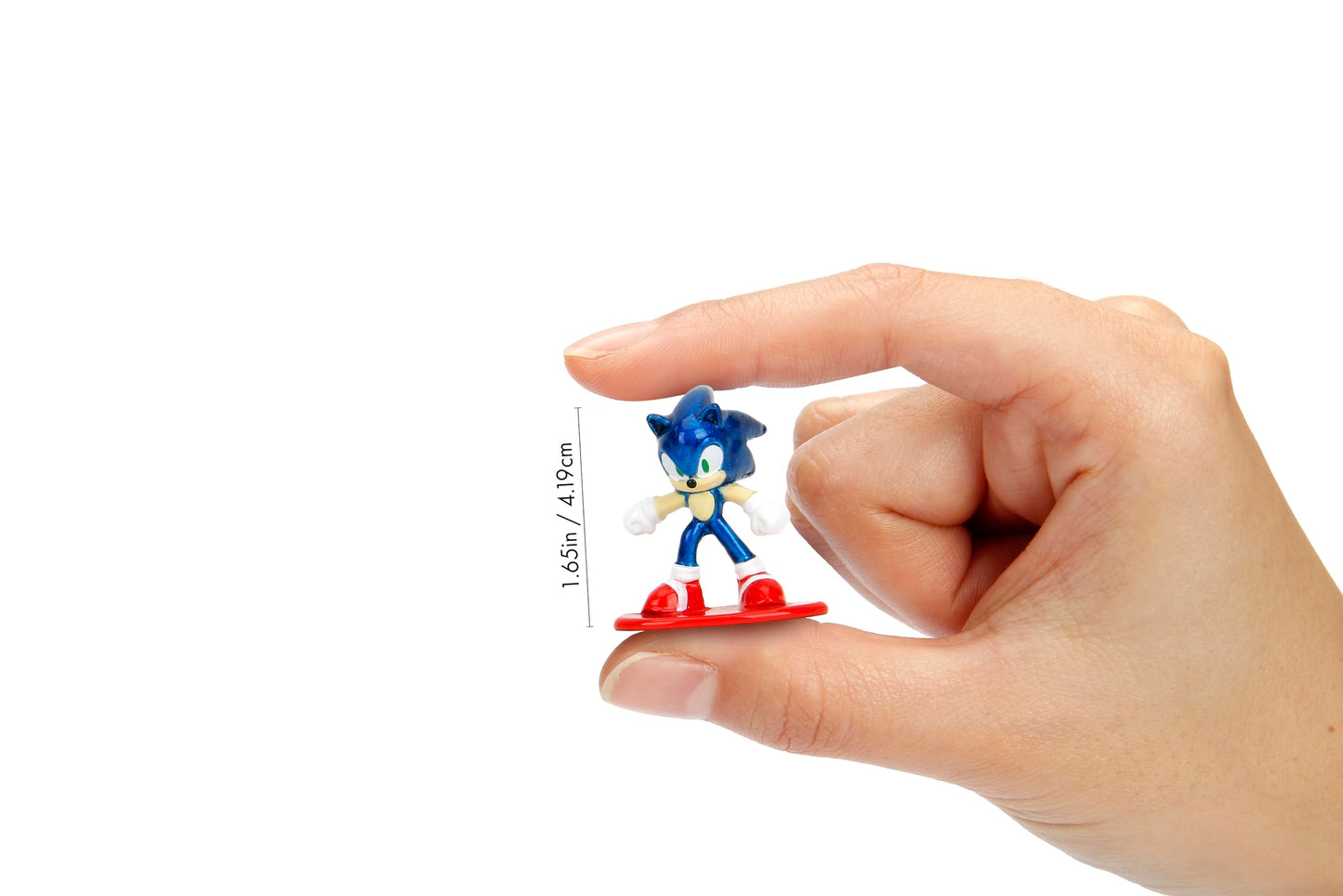 Jada Sonic The Hedgehog Nano 1.65'' MetalFigs 18-Pack, Series 1 - Die-Cast Collectible Figures - Ages 8+