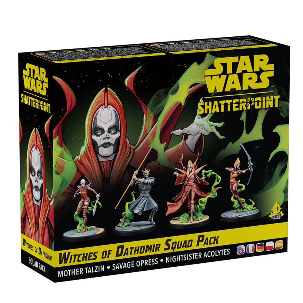 Atomic Mass Games Star Wars Shatterpoint Witches Of Dathomir Squad Pack - Tabletop Miniatures Game, Strategy Game For Kids And A