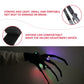Articulated Finger Extensions, Halloween Articulated Fingers, 3D Printed Flexible Finger Extensions Fits All Finger Sizes Articulated Fingers (Black Glowing-Upgrade)