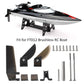 Voluxe Tail Rudder Parts for FT012, Steering Tail Rudder Parts, Steering Vane Tail Rudder Boat Parts Toy Boat Fits for FT012 Bru