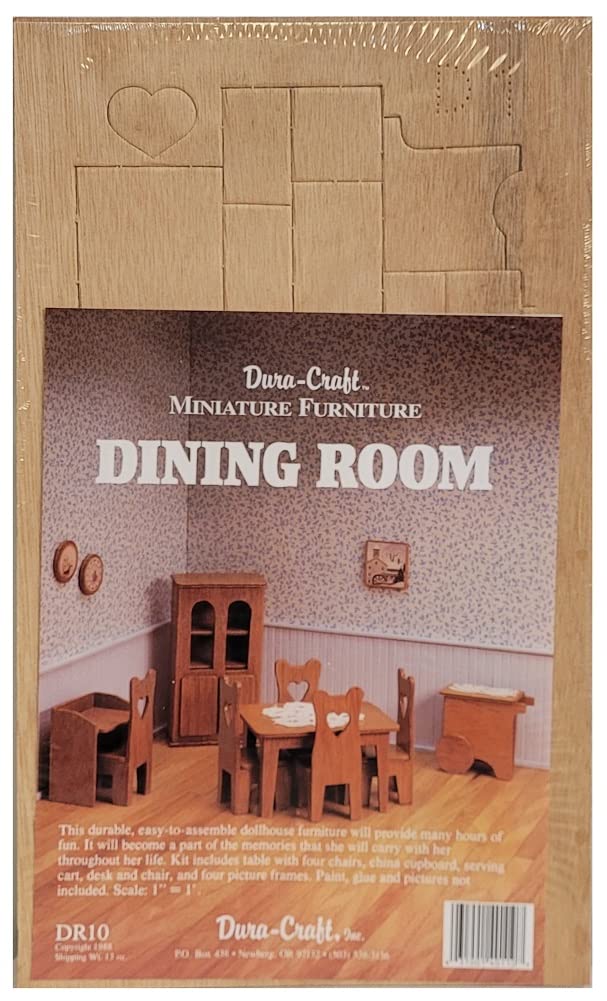 [Dura Craft] Duracraft Duracraft Miniture Furniture Dining Room Dr10 [Parallel Import Goods]
