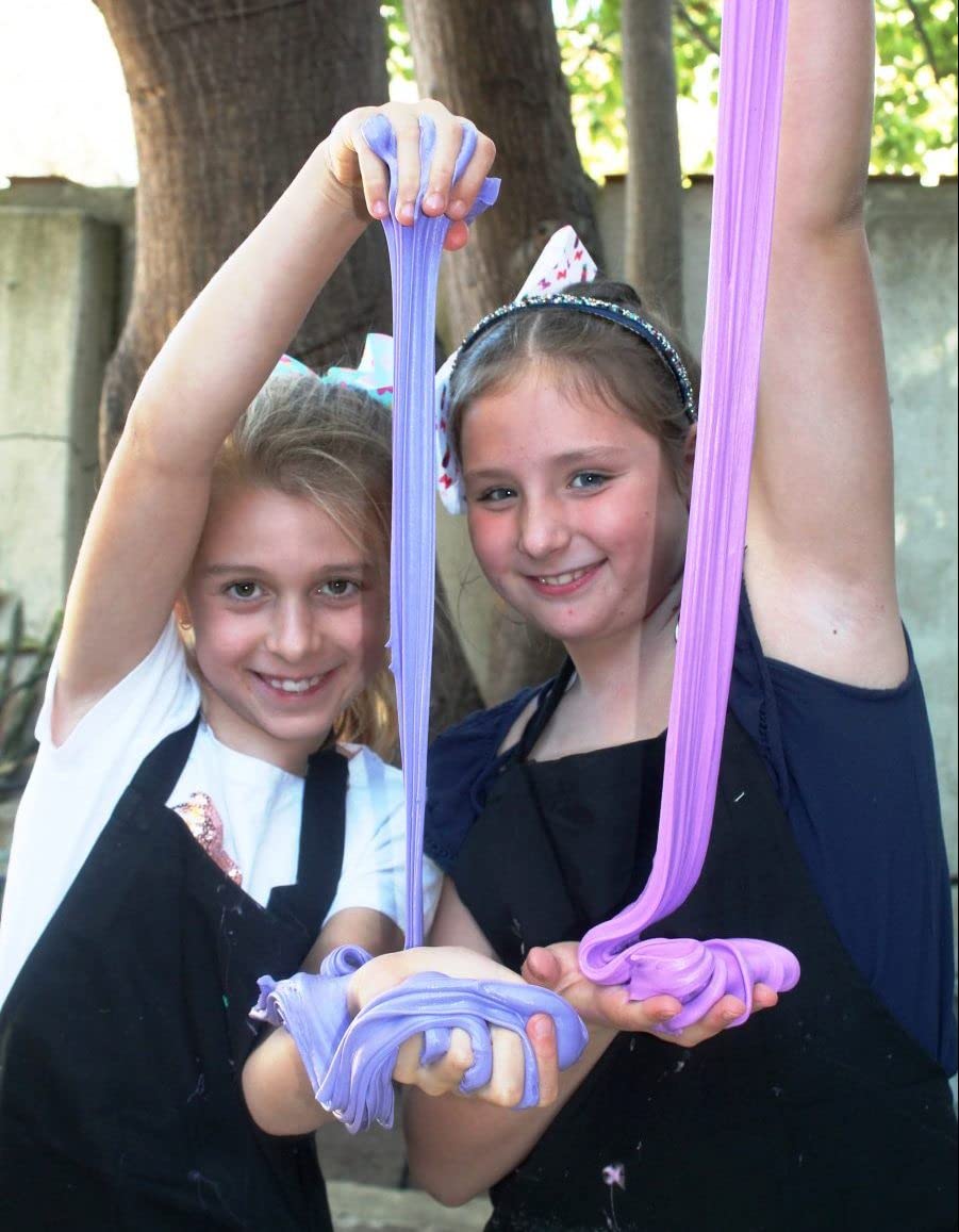 Inksbui Butter Slime Kit 34 Packed Two-Toned Colorful Slime, Stress Relief Toys, Party Favors For Kids Girl Boys Kids 6 7 8 9 10 11 12