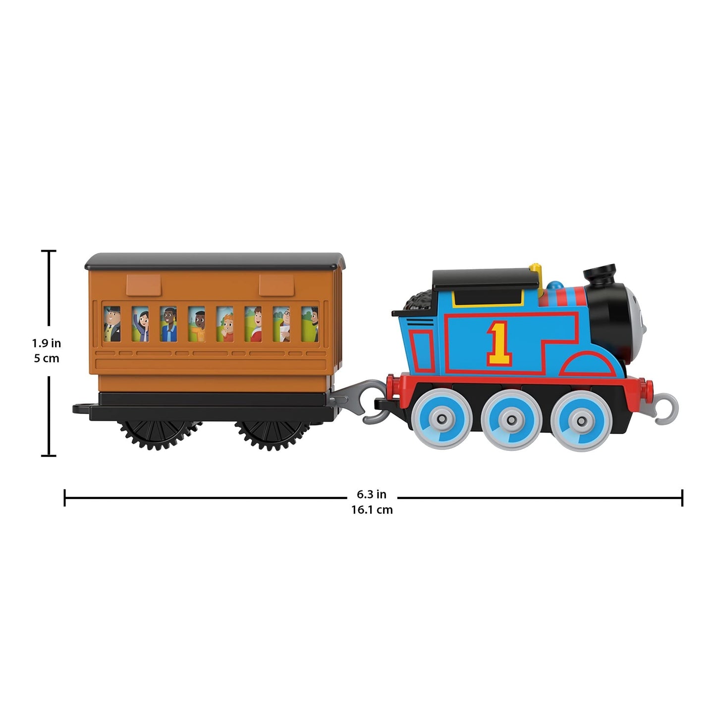 Thomas & Friends Diecast Toy Train & Track Set Knapford Station 2-In-1 Playset & Storage Case For Preschool Kids Ages 3+ Years