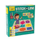 Clever Cubes Stitch in LINE, Motor Skills Games, Activity Games, Educational Games, Return Gifts for Kids, Multicolour