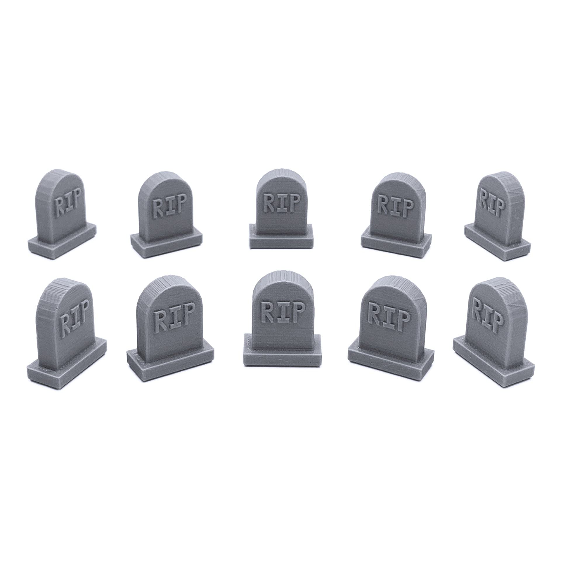 Endertoys Rip Gravestones, 3D Printed Tabletop Rpg Scenery And Wargame Terrain For 28Mm Miniatures