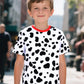 Cosland Boys' Dalmatian Shirt Kids Animal Costume, Small