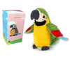 Talking Parrot - Repeats What You Say With Cute Voice - Electronic Pet Talking Plush Toy Parrot For Child Kids Gift Party Toys