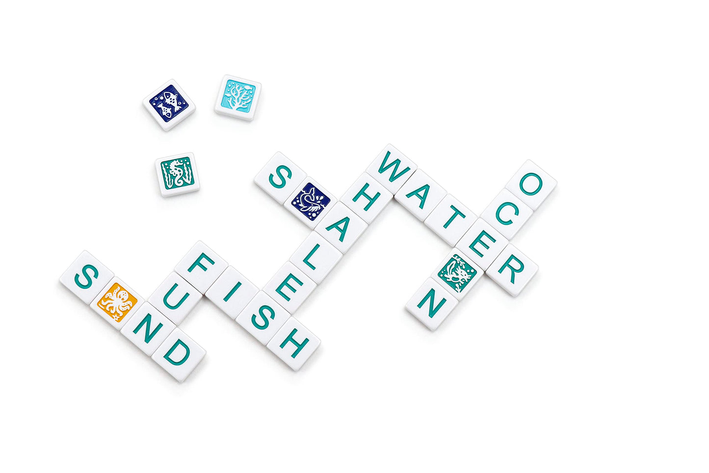 Bananagrams Oceanic Edition Family Board Game, (U-3C-25447)