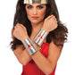 Rubies Costume CO Womens DC Comics Deluxe Wonder Woman Tiara and Bracelets Accessory Kit, Multi, One Size