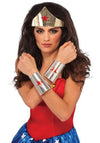 Rubies Costume CO Womens DC Comics Deluxe Wonder Woman Tiara and Bracelets Accessory Kit, Multi, One Size