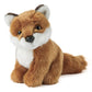 Living Nature Small Fox, Realistic Soft Cuddly Sitting Fox Toy, Naturli Eco-Friendly Plush, 6 Inches