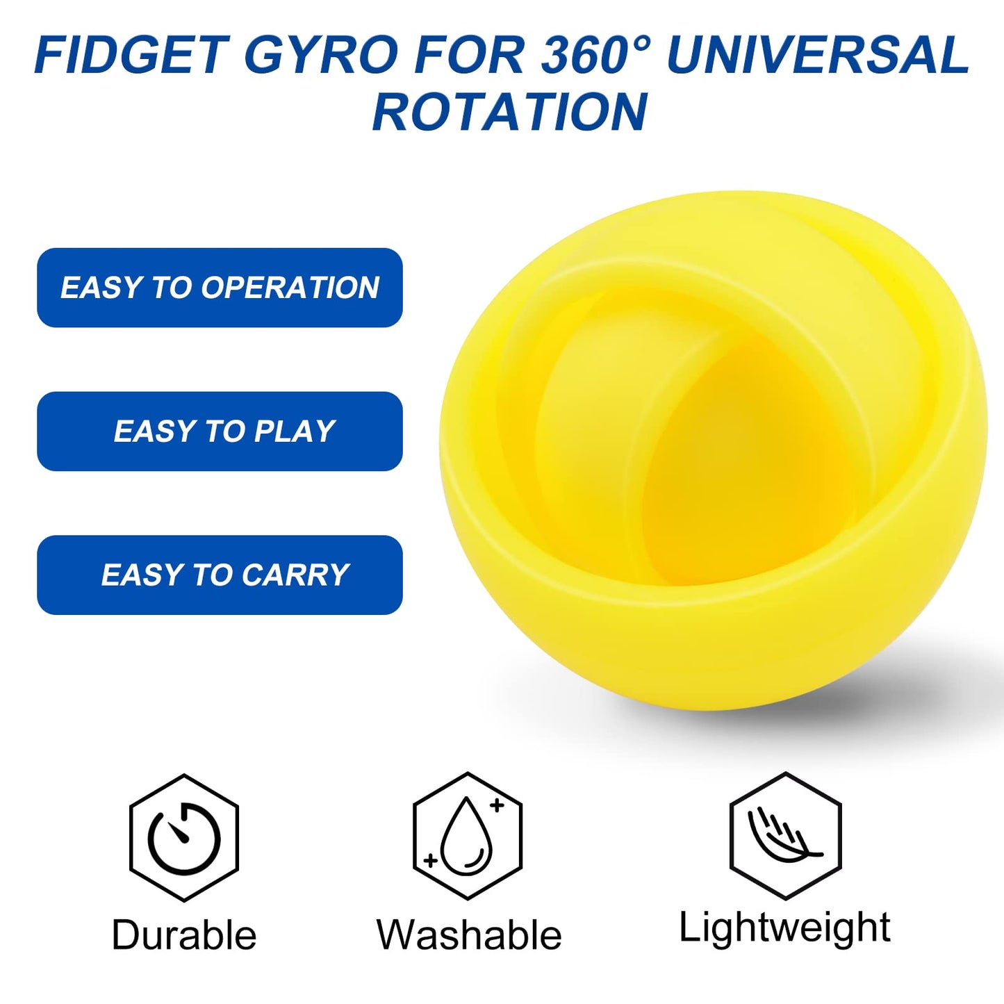 Yrissmiss Fidget Toys for Kids, Finger Sensory Toys, Gifts for Boys Girls Teens Adults Easter Basket Stuffers, ADHD Autism Stres