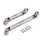 INJORA Center Drive Shaft Stainless Steel D-Shaped Hole Drive Shaft for SCX24 Gladiator Dodge Power Wagon 1/24 RC Crawler Upgrad