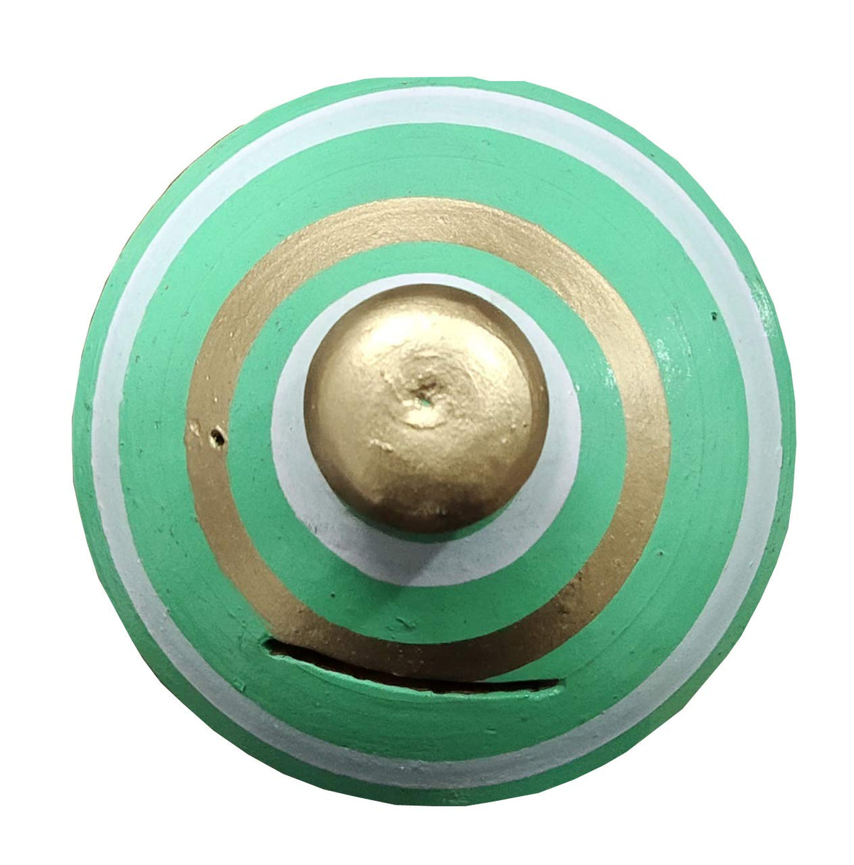 Shriyam Craft Mitti Clay Gullak (Color  Green)
