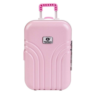 Doll Accessories Carry On Suitcase For Doll Suitcase Luggage Mini Travel Suitcase For 18 Inch Girl Doll Travel Gear Mini Trolley
