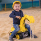 BIG Power Worker Maxi Digger Excavator Vehicle , Yellow