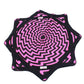 Mougee Star Mini Flow Star - Neon Series - 20'' Diameter - Smaller Size For Smaller Hands And Easier Spinning (Uv Reflective Pin