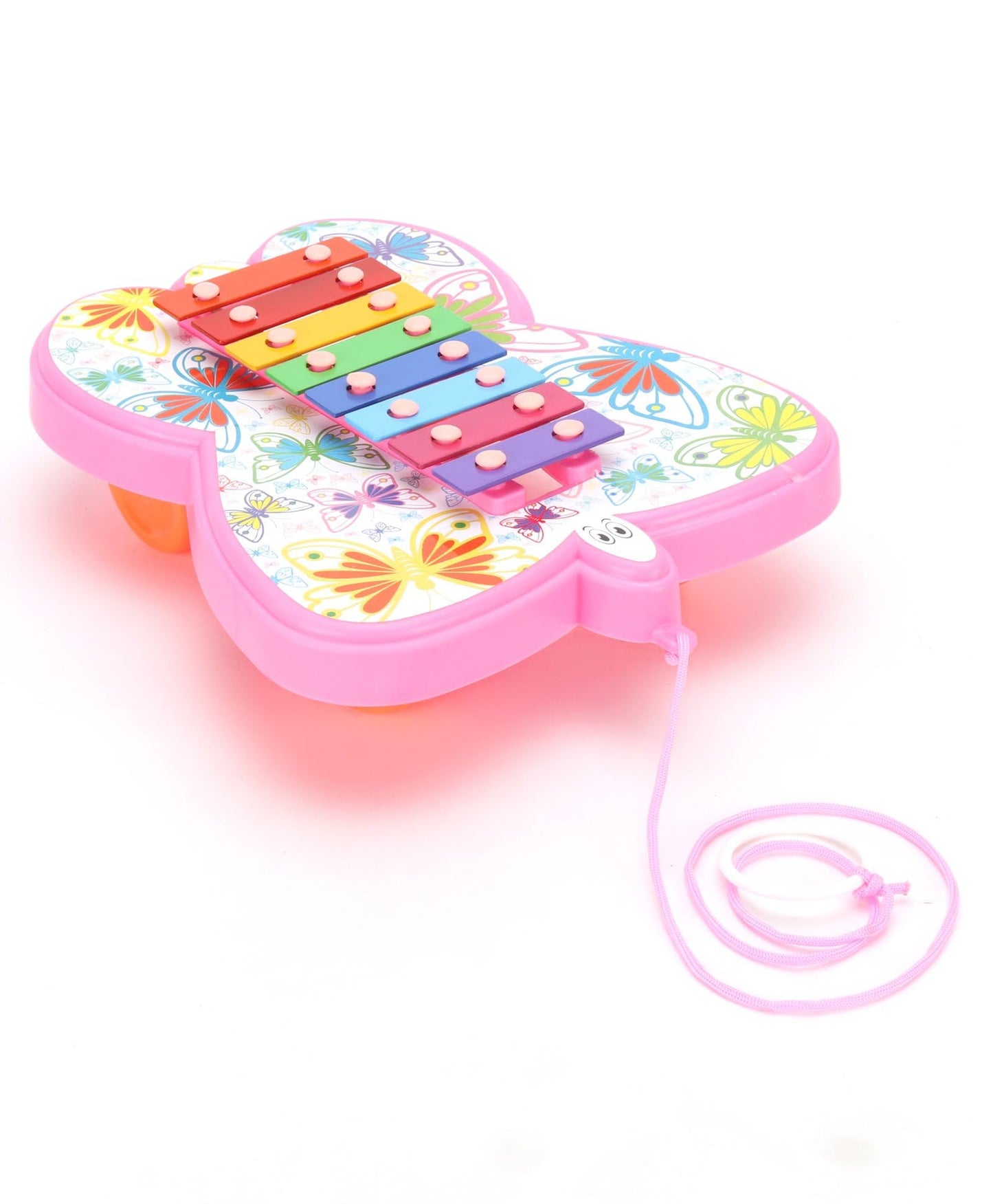 Toy Vibes Xylophone Butterfly Shape | A Fun And LearNing Activity For Children Pink