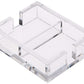 Caspari Acrylic Bridge Playing Card Decks Holder, Clear, 1 Count