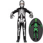 Sicypoty Kids Skeleton Costume Glow In The Dark Halloween Costume For Boys Black 12-14Years