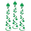Shamrock Whirls 30in 3-Count Packages (Pack of 6)