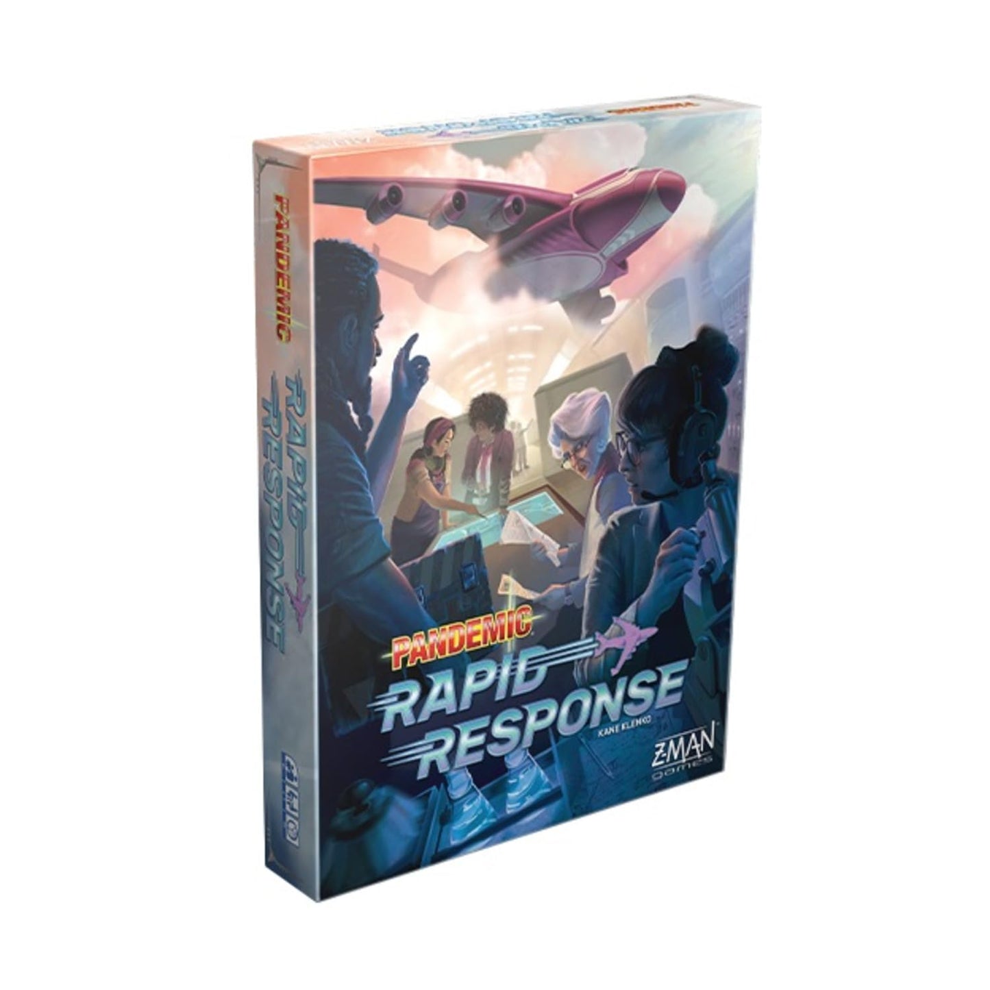 Pandemic Rapid Response Board Game - Save Humanity in Real-Time! Cooperative Strategy Game for Kids and mature-themeds  Ages 8+  2-4 Players  20 Minute Playtime  Made by Z-Man Games