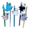 GEDDES Clip-On Critter Plush Animal Pencil Toppers, 2-Inch, Pack of 24, Fun Fur Design