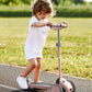 MOUNTALK 3 Wheel Kick Scooter for Kids 3-8 Years, Light Up Wheels, Pink, Model MT001