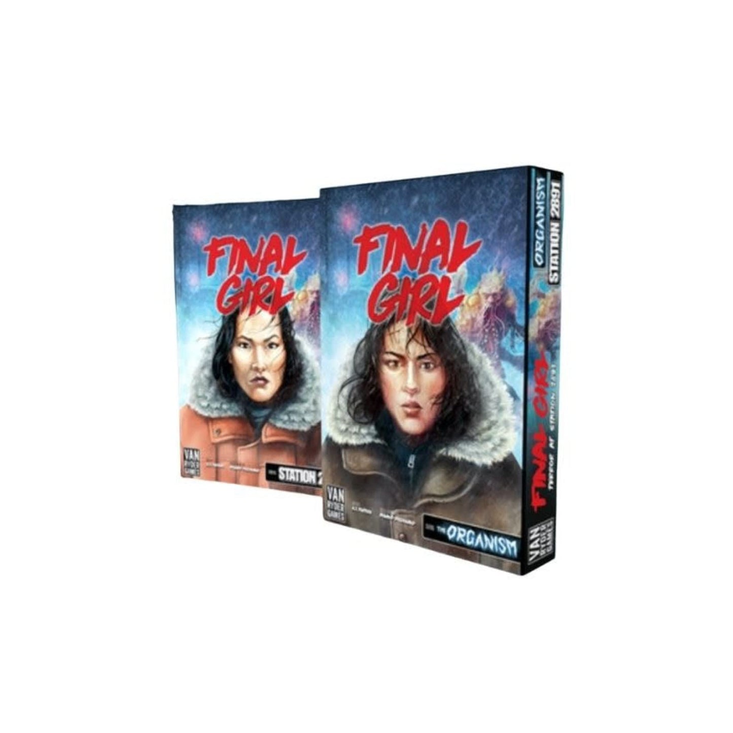 Final Girl: Wave 2: Panic at Station 2891 - Board Game by Van Ryder Games - Core Box Required to Play - 1 Player - Board Games for Solo Play - 20-60 Minutes of Gameplay - Teens and mature-themeds Ages 14+