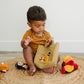 Genius Baby Toys The Original My Baby'S First Thanksgiving Playset With Turkey, Teddy Bear, Pumpkin Pie, Native American Girl