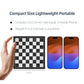 Mini Travel Chess Set Magnetic Vikutu 5.9 Inches Portable Small Folding Chess Board (X-Small)