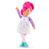 Corolle Rainbow Doll Nephelie 16 - Soft Body Rag Doll with Easy-to-Style Silky Hair, Vanilla Scent, Multicolor, Size Youth Large 11-13