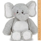 Bearington Baby Spouts Hugs A Lot Elephant Plush, 14 Inch Elephant Stuffed Animal