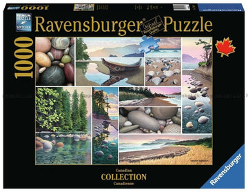 Ravensburger 1000 Piece Jigsaw Puzzle - West Coast Tranquility - 27 x 20 in - Multicolor - Model 17469, Unique Softclick Technology
