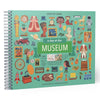 Sticker Book for Kids 2-4, 500+ Kids Stickers, A Day at The Museum by Cupkin 12 Coloring Pages 12 Side by Side Scenes, Fun Toddl