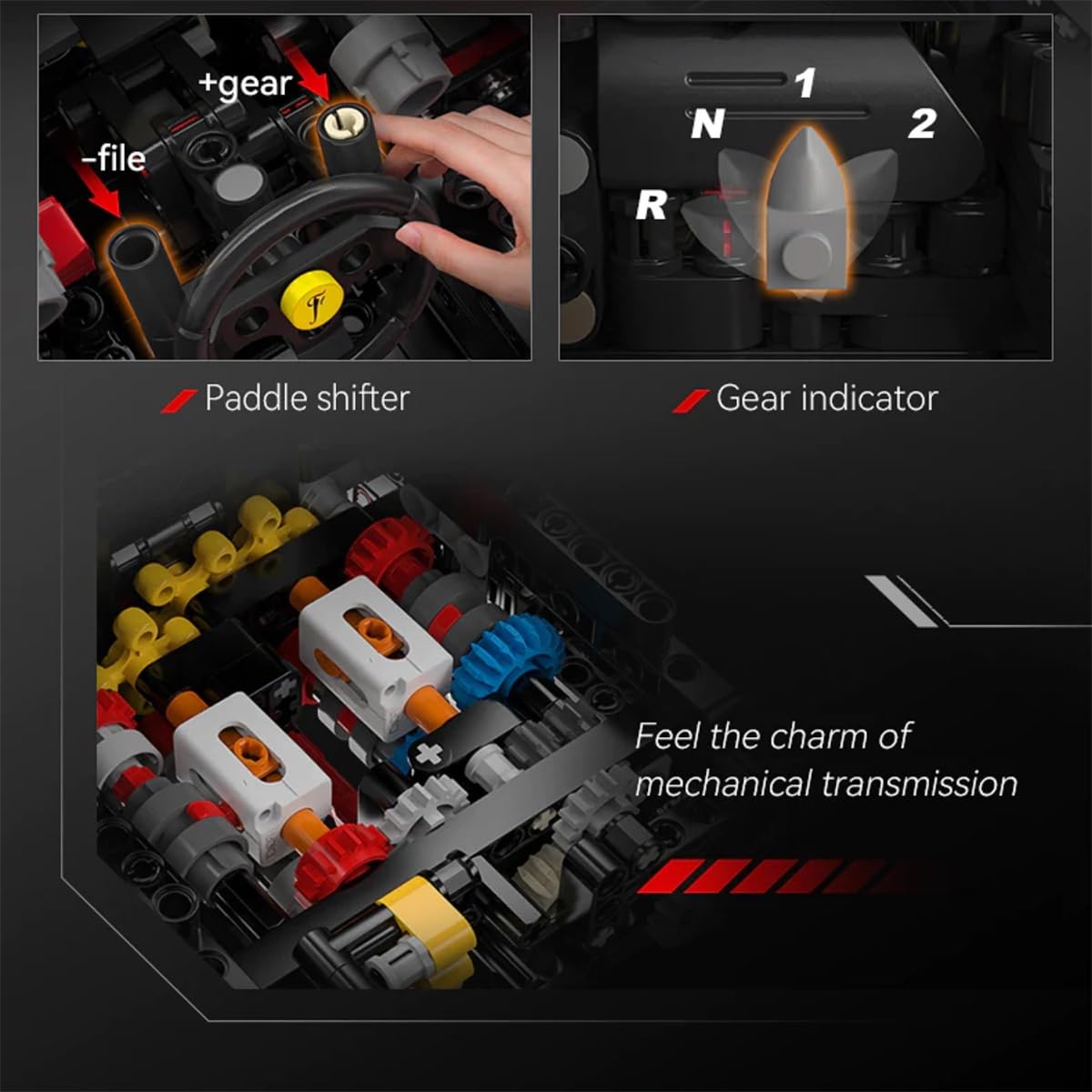 Kowkis Viva Hypercar 1:8 Building Kit And Lafer Engineering Toy,C61505W Cada Master Technology Car, Scale Sports Car Model Prese