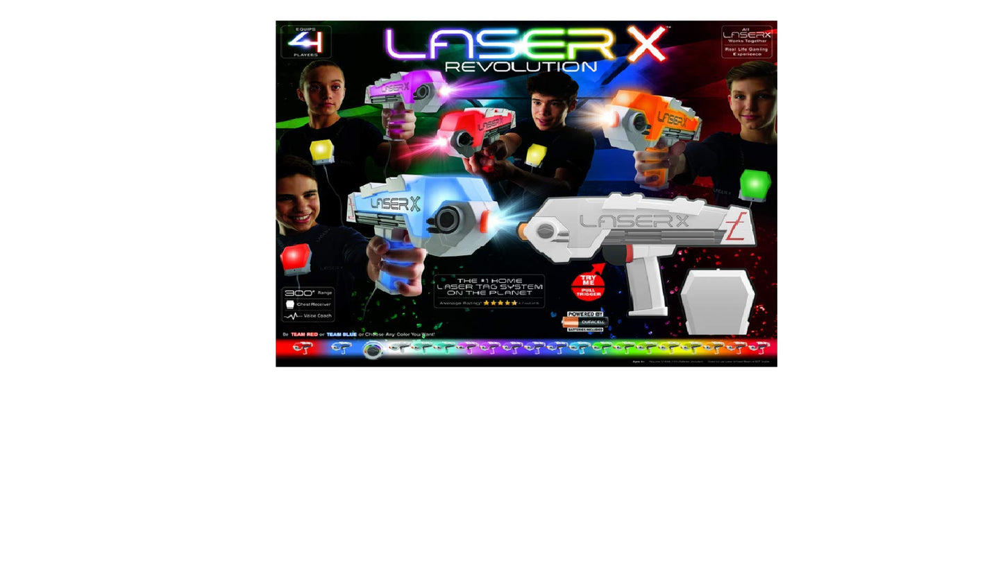 Laser X Revolution 4 Players Set