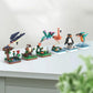 Apostrophe Games Majestic Birds Model Building Block Kit - 876 Pieces - Six Unique Bird Models For Kids And Adults