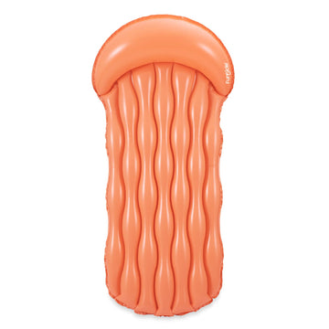 Funsicle 6 ft Simple Zzzz Inflatable Water Mat with Comfortable Headrest