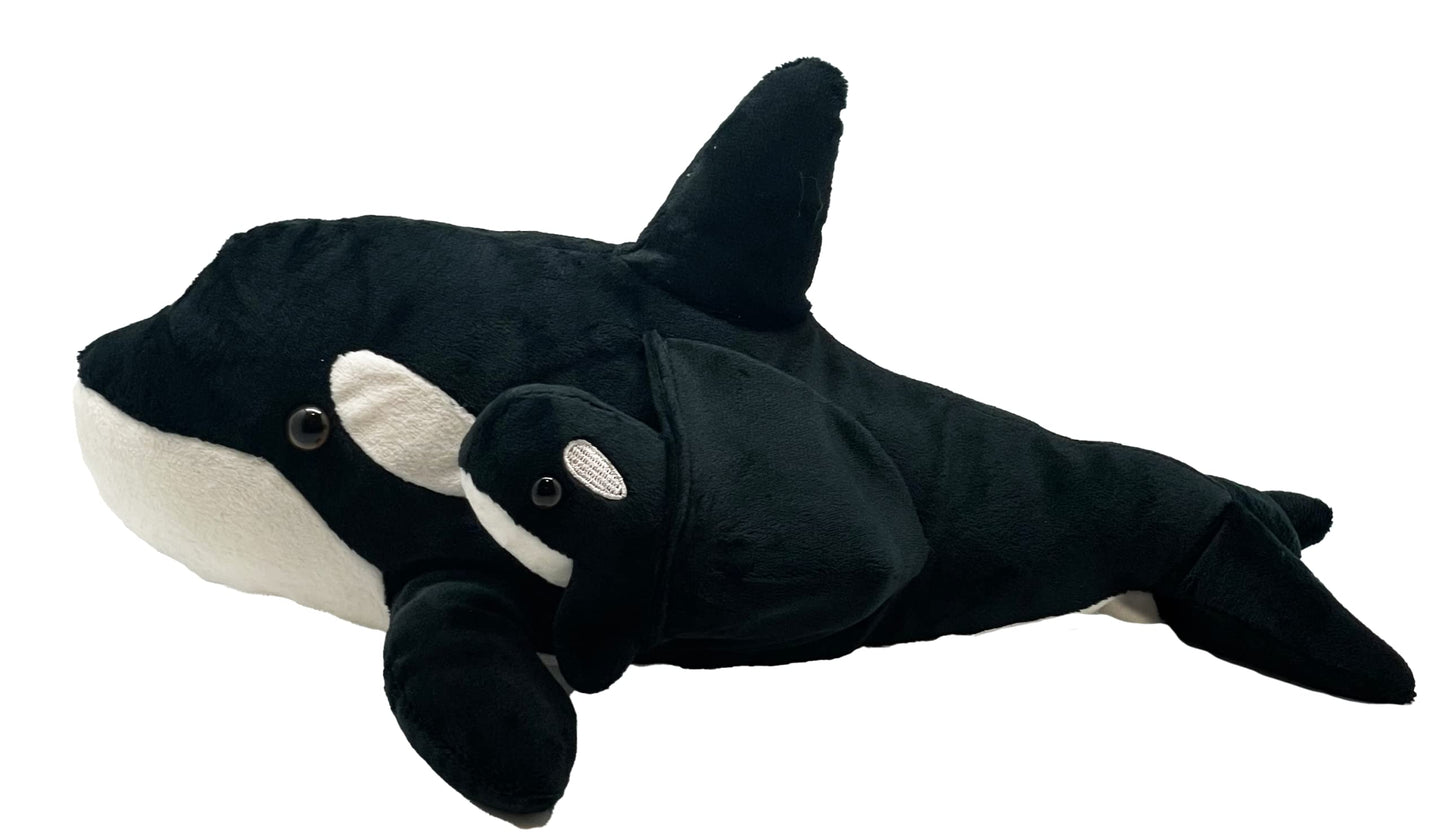 Funstuff Orca With Baby - Stuffed Animal Plush 16''