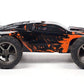 SummitLink Compatible Custom Body Muddy Orange Over Black Replacement for 1/16 Scale RC Car or Truck (Truck not Included) ERMN-B