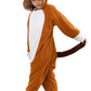 Kianmacar Kids Animal Onesie Kangaroo Pajamas Halloween Costume Cosplay Sleepwear (Brown Horse, 125) 10 Years(Age:Over 10 Years