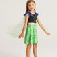 Wonderbabe Princess Costumes For Girls Princess Fancy Dress Up Halloween Birthday Party Snow Party Cosplay With Cape Size 7-8